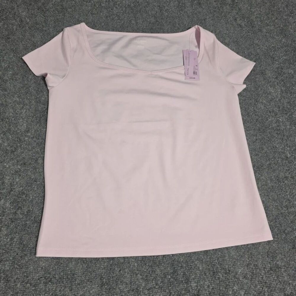 Women’s Light Pink Short Sleeve Top